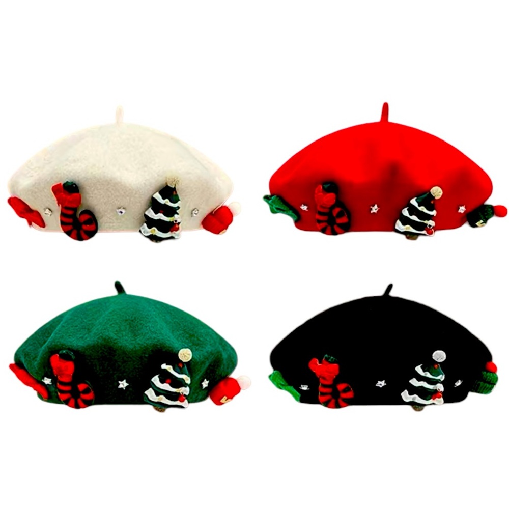 🌼 Christmas Versatile Wool Felt Beret for Women